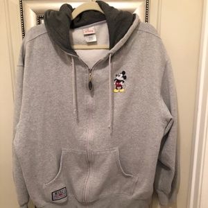 Men's Disney Mickey Zip Up Hoodie (EUC)
